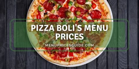 Pizza bolis menu  Order online from Pizza Boli's on MenuPages